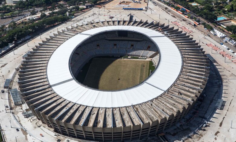 Torcida do Cruzeiro no Mineirão, em Belo Horizonte
