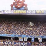 Torcida do Cruzeiro nas arquibancadas do Mineirão, em Belo Horizonte