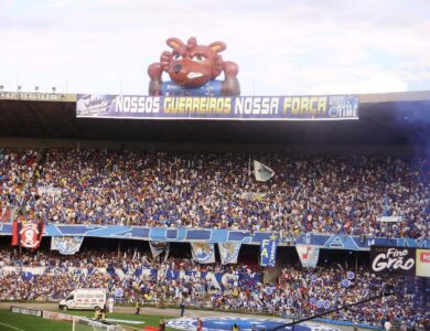 Foto histórica de Belo Horizonte na época da fundação do Cruzeiro